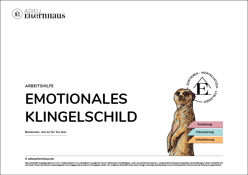 Emotionales Klingelschild